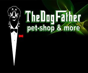 thedogfather pet shop logo 300x252